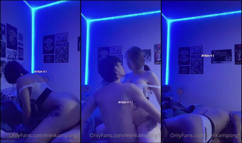 คลิปหลุด onlyfan งานเด็ดสาวไทยน้องไอริน ขย่มเย็ดกับผัวฟีลห้องเชือดสุดๆ