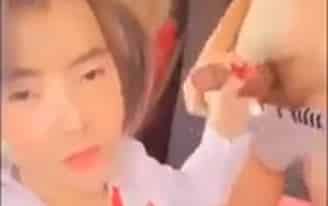 คลิปหลุด VK สาวไทยไอดอลสุดเอ็กซ์ น้องหลุยส์ พาเทพมาตั้งกล้องเย็ด เล่นจนควยแข็ง โดนซอยยับเลย