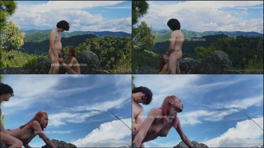 คลิปหลุด onlyfan น้องชิปปี้ พาผัวมาขยี้กันที่หน้าผา ซัดท่าหมาอย่างเมามันส์