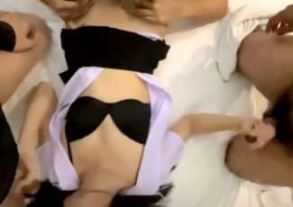 คลิปหลุด VK งานเดือด รุมเย็ดน้องจู สาวไทยสุดเอ็กซ์เจอเย็ดสดตลอด รอบนี้มาพร้อมชุดนักศึกษา เจอกระหนำเย็ดยับเลย