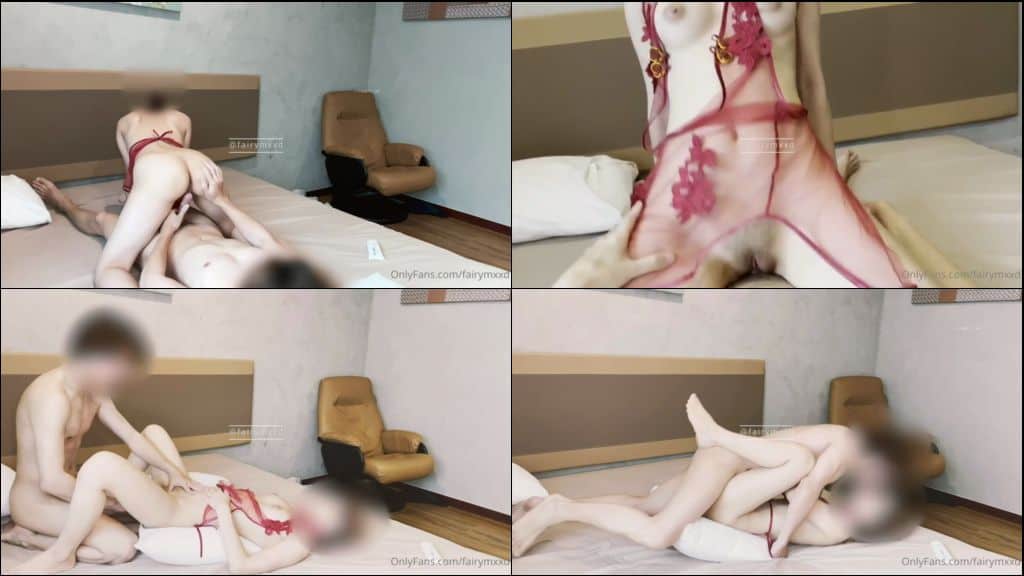 คลิปหลุด MLIVE แม่สาวสวยใส่ชุดอาหมวย ขึ้นขย่มควยอย่างเด็ด