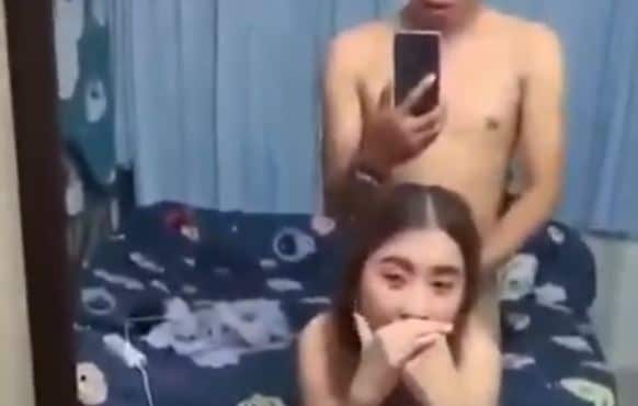 คลิปหลุด VK งานไทยทางบ้าน พ่อหนุ่มหัวเกรียนล่อยับกับแฟนสาว