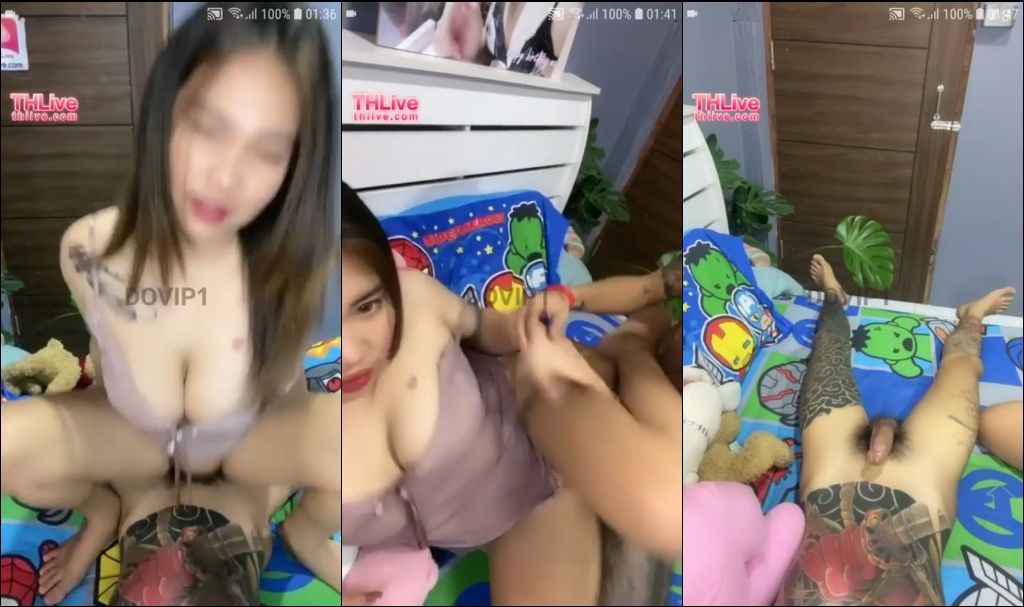 คลิปหลุด VK คู่ไทย ไลฟ์สดล่อหีเดือดกลางไลฟ์ กระหนำ xxx ไม่ยั้งควยเลยพี่ชาย